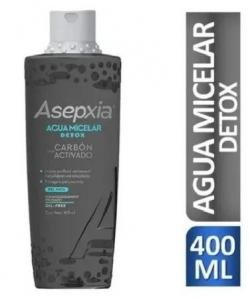 Asepxia agua micelar carbon...