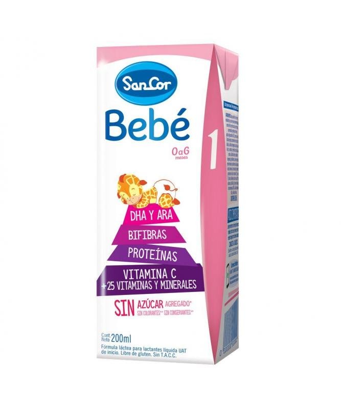 Sancor Bebe 1 Nut Comp Brik X 0ml Nf