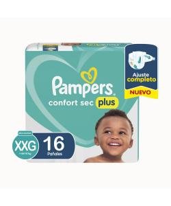 PAMPERS CONFORT SEC XXG X 16