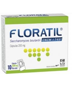 Floratil 200 mg x 10 caps.