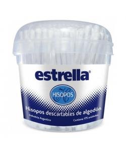 Estrella hisopos pote x 125...