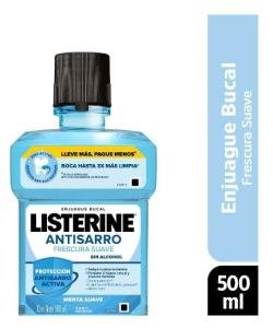 LISTERINE ANTI SARRO X 500 ML