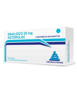 SINALGICO 20 MG X 20 CPR