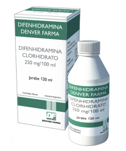 DIFENHIDRAMINA DF X 120 ML