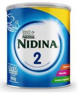 NIDINA 2 BEBE X 800 GRS AR