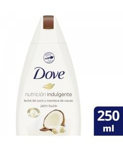 DOVE JAB LIQ LECHE DE COCO...
