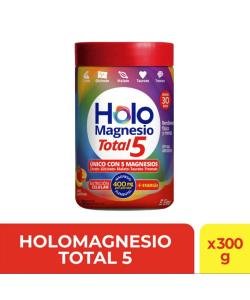 HOLOMAGNESIO TOTAL 5 X 300 GRS